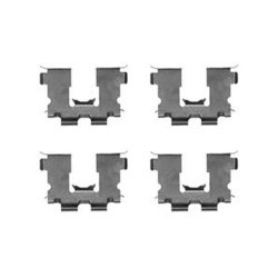 Kit d'accessoires pour plaquettes de frein à disque TRW PFK321 pour SUZUKI VITARA