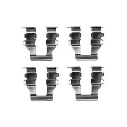 Disc Brake Pad Accessory Kit TRW PFK338 OE Ref MB011990