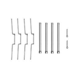 Kit d'accessoires pour plaquettes de frein à disque TRW PFK346 pour LAND ROVER OE 6061176