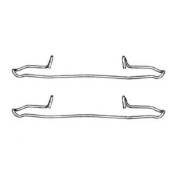 Disc Brake Pad Accessory Kit TRW PFK349 OE Ref 61159000