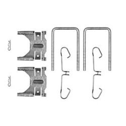 Kit d'accessoires pour plaquettes de frein à disque TRW PFK355 pour PEUGEOT 505, 604