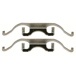 Kit d'accessoires pour plaquettes de frein à disque TRW PFK419 pour BMW Série 5 OE 2240000