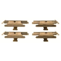 Kit d'accessoires pour plaquettes de frein à disque TRW PFK434 pour NISSAN MICRA