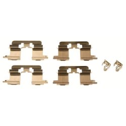 Kit d'accessoires pour plaquettes de frein à disque TRW PFK459 pour TOYOTA AVENSIS, PREVIA