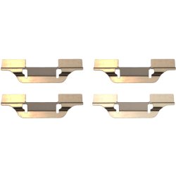 Kit d'accessoires pour plaquettes de frein à disque TRW PFK727 pour SEAT, SKODA, VW