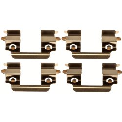 Kit d'accessoires pour plaquettes de frein à disque TRW PFK738 pour LAND ROVER