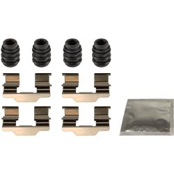 Kit d'accessoires pour plaquettes de frein à disque TRW PFK754 pour CITROËN, PEUGEOT