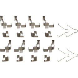 Kit d'accessoires pour plaquettes de frein à disque TRW PFK764 pour TOYOTA DYNA