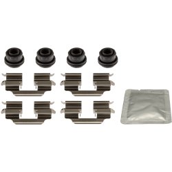 Kit d'accessoires pour plaquettes de frein à disque TRW PFK766 pour VAUXHALL ADAM, CORSA