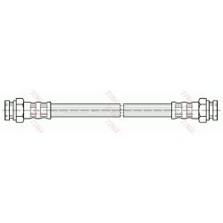 Flexible de frein TRW PHA124 pour RENAULT 20, 30 OE ZF07570315 TRW