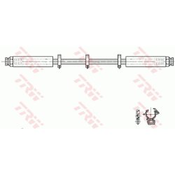 Flexible de frein TRW PHA299 pour ALFA ROMEO 164 OE 60588022 TRW