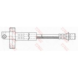 Flexible de frein TRW PHA309 pour FORD P, TRANSIT, RANGER OE 92VB-2282-AA TRW
