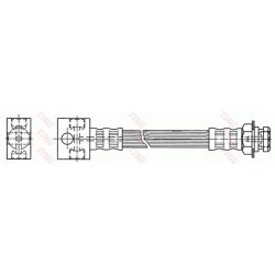 Brake Hose TRW PHA389 OE Ref 89 52 000 162