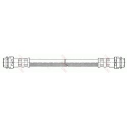 Flexible de frein TRW PHA407 pour MERCEDES CLASSE A, VANEO OE A1684280235 TRW
