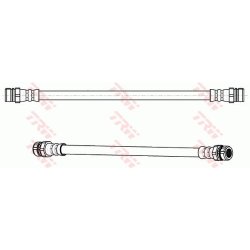 Flexible de frein TRW PHA590 pour SKODA, VW YETI, EOS, SCIROCCO OE 1Q0611775A TRW