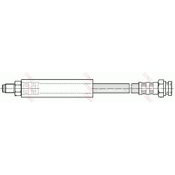 Flexible de frein TRW PHB163 pour PEUGEOT 305 OE 480622 TRW