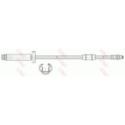 Brake Hose TRW PHB214 OE Ref 7567861