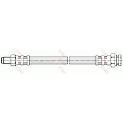 Flexible de frein TRW PHB277 pour RENAULT 14 OE 7701349111 TRW