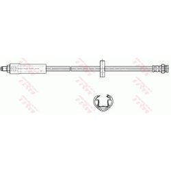 Brake Hose TRW PHB282 OE Ref 4806 30