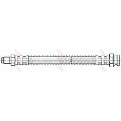Flexible de frein TRW PHB328 pour PEUGEOT 205, 309 OE 480632 TRW