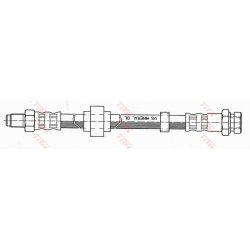 Flexible de frein TRW PHB451 pour CITROËN BX OE 95632790 TRW