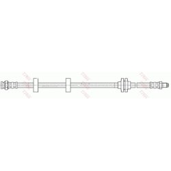 TRW Tuyau de frein PHB452 pour FIAT PALIO, SIENA OE 46448474 TRW