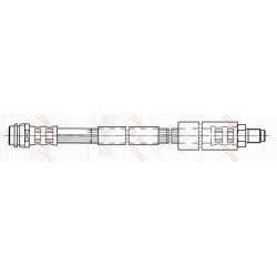 Flexible de frein TRW PHB526 pour MERCEDES, VAUXHALL, PORSCHE, TOYOTA et plus encore... TRW