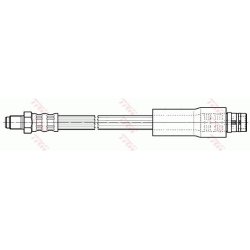 Flexible de frein TRW PHB581 pour MERCEDES VIANO, VITO OE A6394280435 TRW