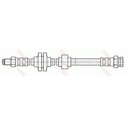 Flexible de frein TRW PHB600 pour ALFA ROMEO 166 OE 60651567 TRW