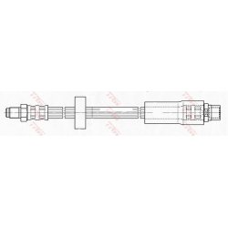 Flexible de frein TRW PHB601 pour AUDI A6, A6L OE 4F0611775 TRW
