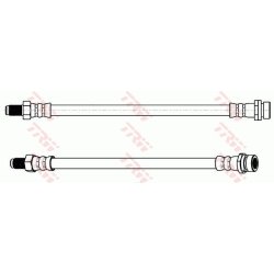 Flexible de frein TRW PHB631 pour FORD TRANSIT OE 1438901 TRW