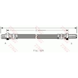 Brake Hose TRW PHC102 OE Ref 0000060728512