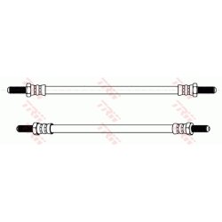 Flexible de frein TRW PHC164 pour TALBOT AVENGER, SIMCA OE GBH179 TRW