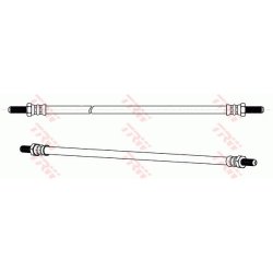 Flexible de frein TRW PHC218 pour DAIMLER, JAGUAR 2.8, E-TYPE, XJ OE C30755 TRW