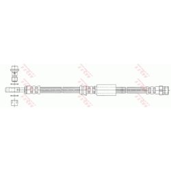 Flexible de frein TRW PHD1014 pour AUDI, SEAT, SKODA, VW OE 1K0611701H TRW