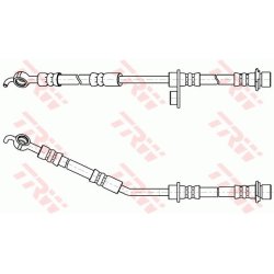 Flexible de frein TRW PHD1055 pour DAIHATSU, TOYOTA CHARADE, YARIS TRW