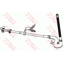 Flexible de frein TRW PHD1134 pour CITROËN, PEUGEOT C5, C6, 407 OE 4806J4 TRW