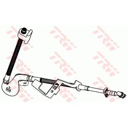 Flexible de frein TRW PHD1135 pour PEUGEOT 407 OE 4806E5 TRW
