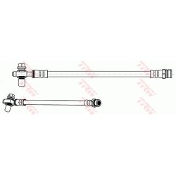 Flexible de frein TRW PHD1139 pour VW CC, PASSAT, TIGUAN OE 5N0611775A TRW