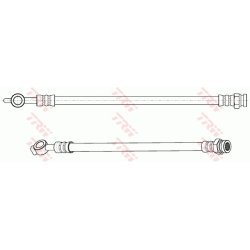 Flexible de frein TRW PHD1142 pour MAZDA 6 OE GJ6A-43-810A TRW