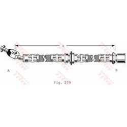 TRW Tuyau de frein PHD194 pour DAIHATSU FEROZA OE 90049-22127-000