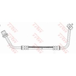 Flexible de frein TRW PHD232 pour FORD TRANSIT OE 1631048 TRW