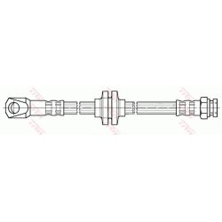 Flexible de frein TRW PHD276 pour LANCIA DELTA, PRISMA OE 82392239 TRW