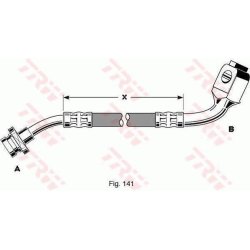 Brake Hose TRW PHD287 OE Ref 46211-0F010-