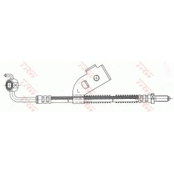 Flexible de frein TRW PHD341 pour FORD ESCORT, ORION OE 6510341 TRW