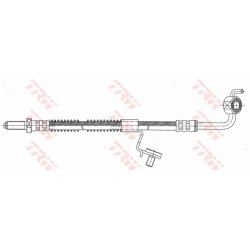 Flexible de frein TRW PHD343 pour FORD ESCORT, ORION OE 6618203 TRW