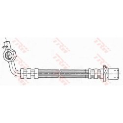 TRW Tuyau de frein PHD403 pour TOYOTA LITEACE OE 90947-02484