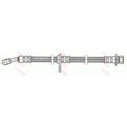 Brake Hose TRW PHD465 OE Ref 01468-S5A-J03