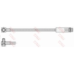 Flexible de frein TRW PHD475 pour FORD MONDEO OE 1071941 TRW