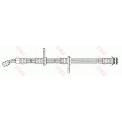 Brake Hose TRW PHD498 OE Ref 46431-SR3-937